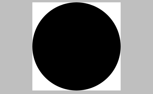 黒い円